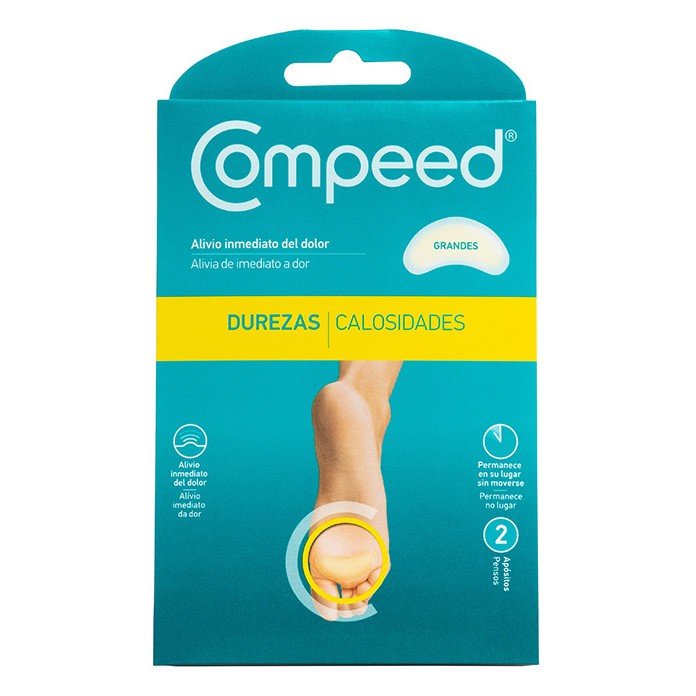 Compeed durezas grande 2 uds Imagen de Compeed durezas grande 2 uds