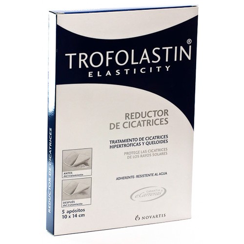 TROFOLASTIN REDUCT CICATRICES 10X14 5 UI Imagen de TROFOLASTIN REDUCT CICATRICES 10X14 5 UI