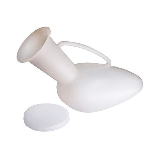 Orinal sabot caballero c/asa-tapa flemin Imagen de Orinal sabot caballero c/asa-tapa flemin