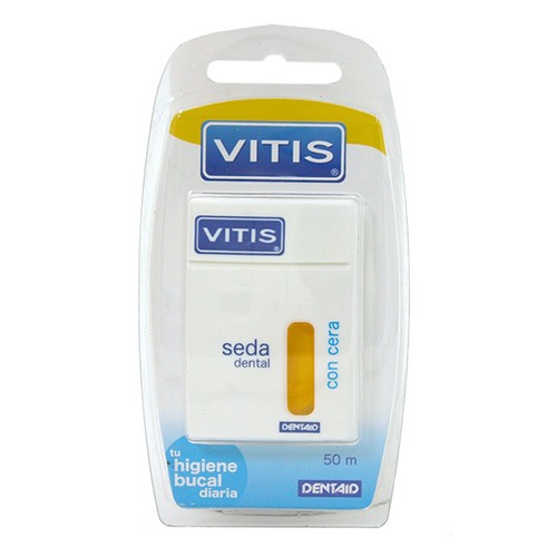 Vitis Seda dental con cera Imagen de Vitis Seda dental con cera