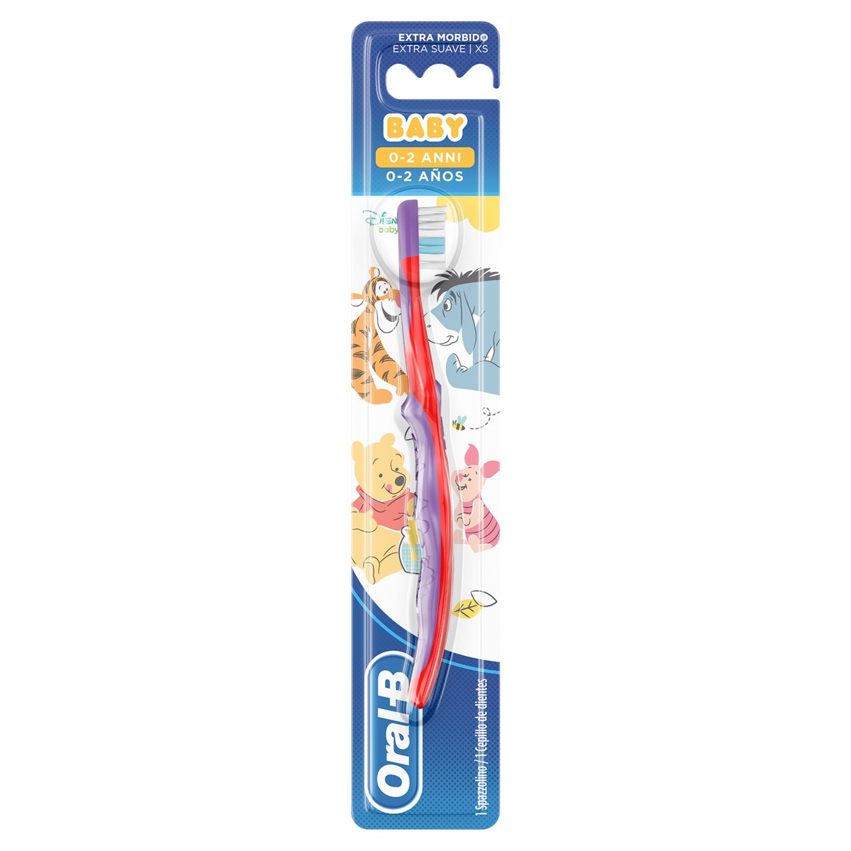 OralB cepillo babys winnie pooh 0-2 años Imagen de OralB cepillo babys winnie pooh 0-2 años