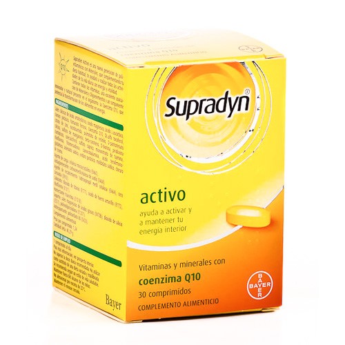 Supradyn activo 30 comprimidos Imagen de Supradyn activo 30 comprimidos