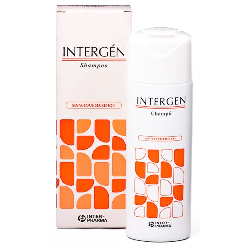 Intergen champú cabello graso 250ml Imagen de Intergen champú cabello graso 250ml