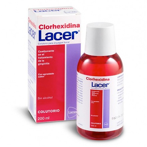 Lacer Colutorio Clorhexidina 200ml Imagen de Lacer Colutorio Clorhexidina 200ml