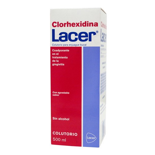 Lacer colutorio clorhexidina 500ml Imagen de Lacer colutorio clorhexidina 500ml