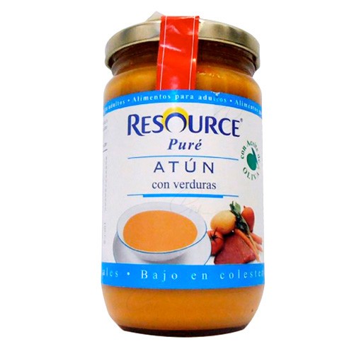 Resource Puré de atún con verduras 300 gr. Imagen de Resource Puré de atún con verduras 300 gr.