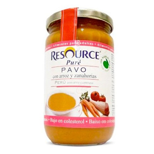 Resource Puré de pavo, arroz y zanahorias 300 gr Imagen de Resource Puré de pavo, arroz y zanahorias 300 gr