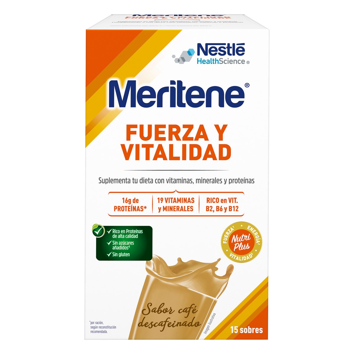Maritene Café en Polvo Descafeinado 15 sobres Imagen de Maritene Café en Polvo Descafeinado 15 sobres