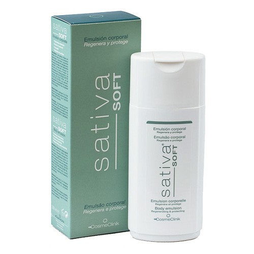 Cosmeclinik sativa soft emulsión corporal 200ml Imagen de Cosmeclinik sativa soft emulsión corporal 200ml