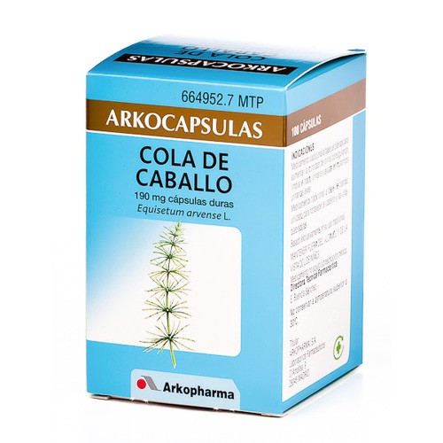 Cola de caballo Arkopharma 100 cápsulas duras Imagen de Cola de caballo Arkopharma 100 cápsulas duras