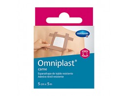 Omniplast esparadrapo tela rosa 5mx5cm
