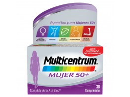 Multicentrum mujer 50+ comprimidos