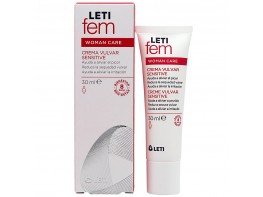 Letifem sensitive crema vulvar 30 ml