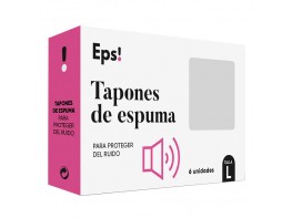 Eps! tapones de espuma talla L 6u
