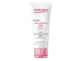Topicrem hydra+ hidratante iluminadora rica 40ml