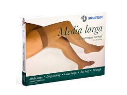 Medilast Media Larga con Sujeción Tejido Unisex Normal R/200 talla M beige